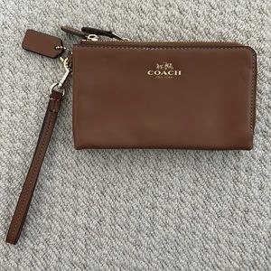 Coach mini clutch